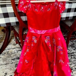 Disney Elena of Avalor fancy dress, perfect condition!